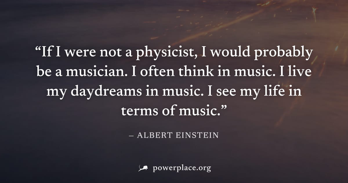 Quote by Albert Einstein: If I were not a physicist, I would probably be a m...