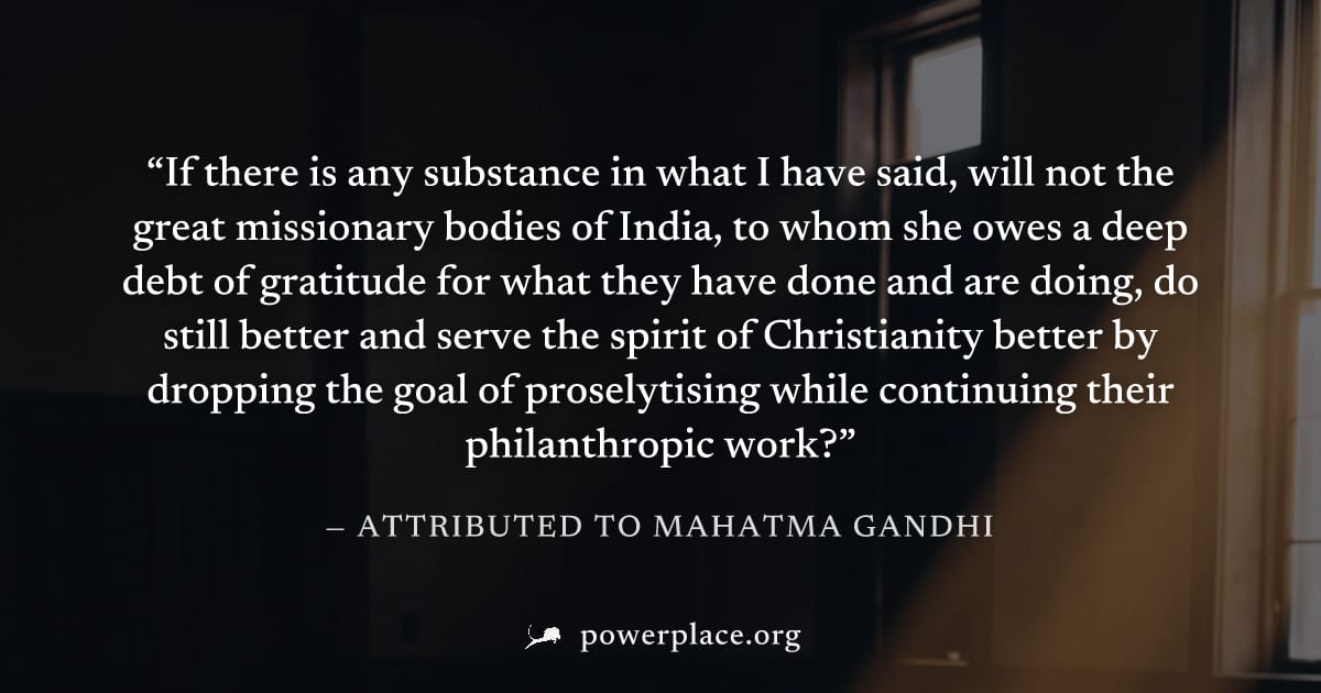 "If there is any substance in what I have said, will not the great missionary bodies of India, to whom she owes a deep debt of gratitude for what they have done and are doing, do still better and serv